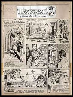 TARZAN SUNDAY Issue #1949 Strip Art | ComicConnect