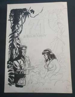 421 (Maltaite) - Couverture originale (conception) - 421 T10 - Le seuil de Karlov - Loose page - (1992) | Catawiki