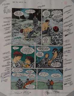 Daniel Vozzo. Prueba de color para Shade. El hombre cambiante