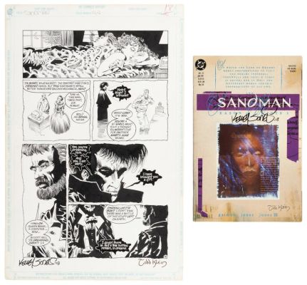 Lot 531 - [Original Art * KELLEY JONES & MALCOLM JONES III * SANDMAN #22, Page 18