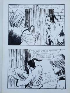 Milo Manara, Jolanda de Almaviva n. 21 - Planche originale - Loose page - (1971) | Catawiki