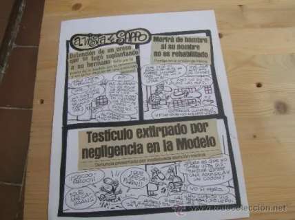 ORIGINAL MANUEL VAZQUEZ ANACLETO GILDA CEBOLLETA PUBLICADO EN REVISTA EL PURO
