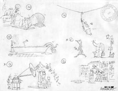 Bob Staake | Washington Post - 6 for the price of 1? HOW, BOB?! ($70.00) | Comic Art Collective