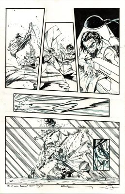 Ricardo López Ortiz | Batman Annual Page 37 | The Artist Bullpen