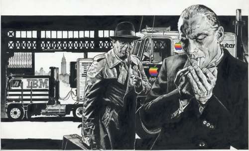 Jean-Claude Claeys  - Illustration pour la revue SVM MAC 