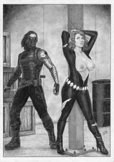 Captain America Civil War - Winter Soldier and Black Widow as portrayed by Scarlett Johansson - Loose page | Catawiki