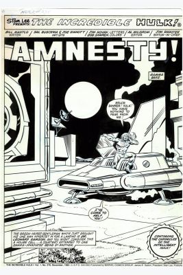 Lot 132 - The Incredible Hulk #278, page 1 Marvel Comics, December 1982 | Piasa