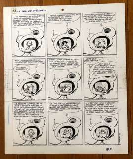 Seron, Pierre - Planche originale (p.19) - Les petits Hommes T5 - L’Å“il du Cyclope - (1973) | Catawiki