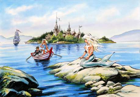 Dany | Olivier Rameau, illustration Ã  l’encre de Chine e… | Banque Dessinée