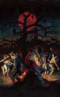 Dylan Dog - original artwork "La Febbre del Sabbat Sera" - Loose page | Catawiki