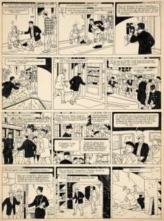 Bob de Moor - Lot 75 - L‘énigmatique Monsieur Barelli - Tome 1