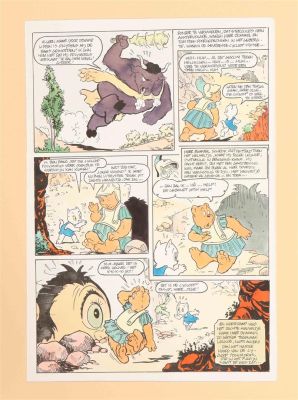 Dick Matena based on Marten Toonder, Tom Poes and the Clothes Suitcase, original page "the Oddeyssey" | Comic Art Masters