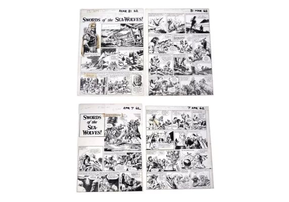 Original artwork for Karl the Viking by Don Lawrence | misc / divers