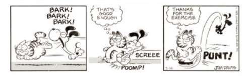 Jim Davis | Garfield Daily Comic Strip Original Art dated 3-16-79 (United Feature Syndicate, 1979). | Heritage