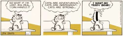 Davis, Jim | Jim Davis Garfield Daily Comic Strip Original Art dated 2-2-81 (United Feature Syndicate, 1981).... | Heritage