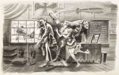 Davis, Jack | Jack Davis Humbug #1 Unpublished Page 29 Illustration Original Art (Humbug Publications, 1957).... | Heritage