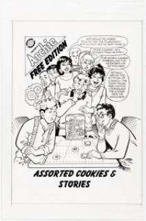 Stan Goldberg - Viau-McCormicks / Archie Promotional Comic Original Art and Color Guides Group of 14 (c. 1990s). (Total: 14 Original Art) | Heritage