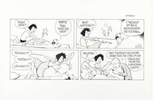 Jerry Scott and Jim Borgman Zits Sunday Comic Strip Original Art dated 10-9-16 (King Features Syndicate, 2016). | Heritage