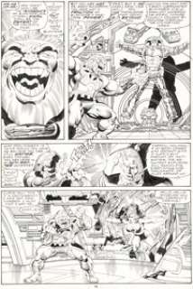John Byrne and Al Gordon Fantastic Four #289 Story Page 16 Original Art (Marvel, 1986). | Heritage