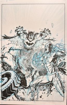 Batman #65 cover by Chris Burnham | DiTullio Art Collective