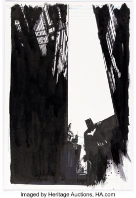 Jock Batman Annual #2 Cover Original Art (DC, 2013). | Heritage
