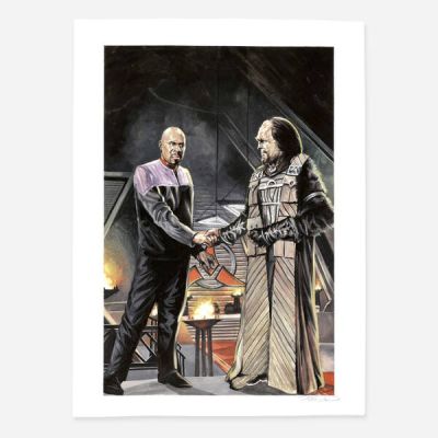 J.K. Woodward - Lot 361 - Star Trek #2 Variant Cover Original Art (IDW, 2022)