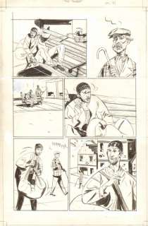 Toby Cypress - the tourist graphic novel p. 14 - 2006 signed