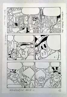 Andrea Freccero - Paperinik e il Persuasore Antieroico (The Rubble Rouser) - Loose page - First edition | Catawiki