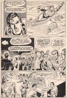 Superman | Planche n°15 Ã  l’encre de ChineÂ publiée aux Ed… | Banque Dessinée