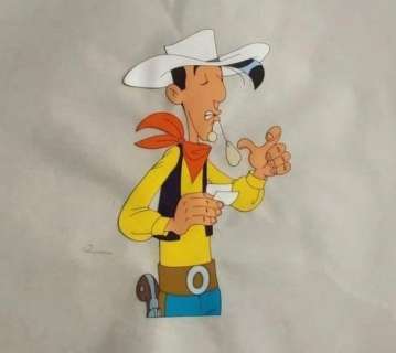 Morris | Lucky Luke - 2 Original Production Cels - Daisy town - (1971) | Catawiki