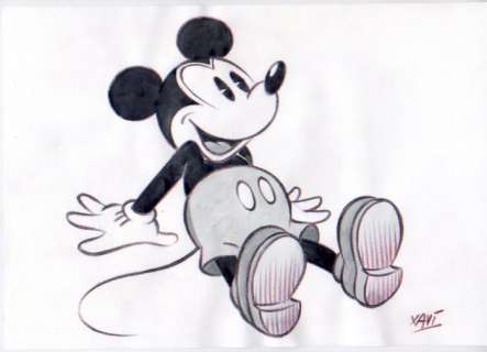 Xavi - Dibujo original - MICKEY MOUSE 1940 - First edition (2020) | Catawiki