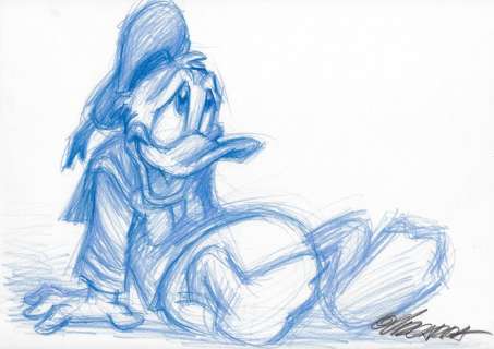 What’s Up Donald Duck? - Original Drawing - Joan Vizcarra - Original Art | Catawiki