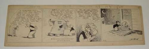 78: DE BECK. BARNEY GOOGLE. DAILY. | Weiss Auctions