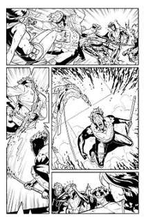 Rogue & Gambit #05 Page 04 - Ring of Fire -Conclusion -Original Artwork by Pere Pérez - First edition - (2017)