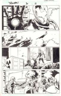 Iron Man: Director of S.H.I.E.L.D. #30 - With Iron Hands, Part 2 of 4 - Loose page - First edition - (2008) | Catawiki