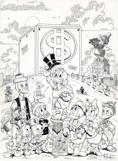 Don Rosa (Né En 1951) | DuckBurg Cast, la généalogie de Picsou | Fauve Paris