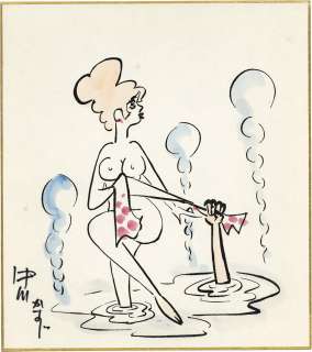 Kazu Nakagawa Hand Signed Reproduction Shikishi (coloring also done by hand) | Mandarake (Big Web)