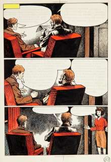 Mieczysław Wiśniewski (Rysownik) (1925 - 2006) | Mieczysław Wiśniewski (rysownik) | "Kapitan Kloss. Kurierka z Londynu" - plansza nr 20, 1972 | Desa Unicum