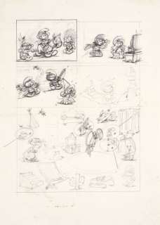 Peyo (Pierre Culliford Dit) | Les Schtroumpfs | Artcurial