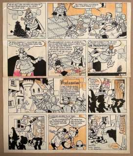 Durand, Martial - Planche originale - Alain et Christine - La Fleur merveilleuse - (1953/1954) | Catawiki