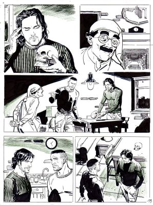 Bruno Brindisi | Dampyr n.209 L’Indagatore dell’incubo p.13 | Tavole Originali