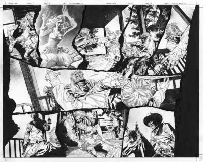 J.H. Williams III | Jonah Hex - Issue #35, Page 18-19 | J.H. Williams III