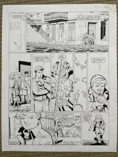 Berlion, Olivier - Planche originale - Sales mioches ! T4 - Mauvaise pente - (1998) | Catawiki