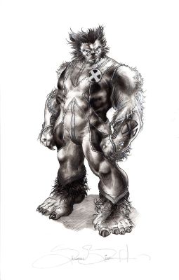 Simone Bianchi | Astonishing X-Men Sketchbook: Beast | Tavole Originali