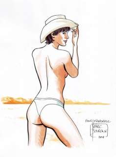 Bourgne. Dessin original non nominatif | BDEnchères