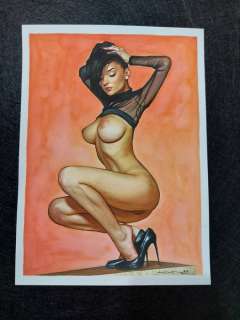 Ariel (C. Zitttermann) | Ariel (C. Zitttermann) - Acquarello originale Ariel - Page volante - Exemplaire unique - (2020) | Catawiki