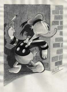 Millet - Original Drawing - DIN A3 - Donald Duck | Catawiki