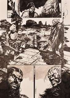 Guera Rm | The Goddamned - Illustration originale de la planche de la page 14 du Comics "The Goddamned", Issue 5 "Before The - (2016) | Catawiki