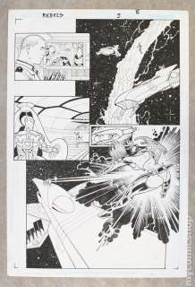 Original Art for Rebels (2009 DC) Issue 5, Page 8 by Claude St. Aubin and Scott Hanna | mycomicshop.com