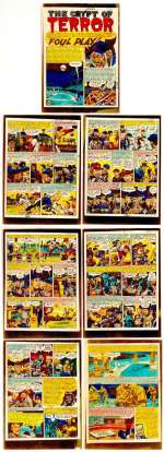 Jack Davis | Davis - "FOUL PLAY", Haunt of Fear #19, May-Jun 1953 NO RESERVE! | Russ Cochran